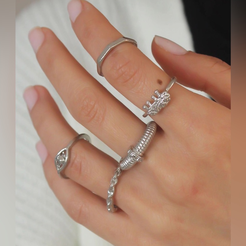 Ring Set Silver